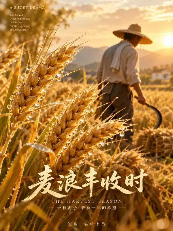 《麦穗金黄时》- 黄豆影视年代记忆短剧封面 《麦穗金黄时》- 黄豆影视年代记忆短剧封面