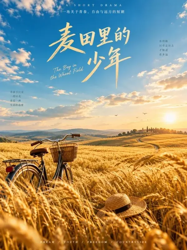《风吹麦浪的日子》- 黄豆影视乡村励志短剧封面 《风吹麦浪的日子》- 黄豆影视乡村励志短剧封面