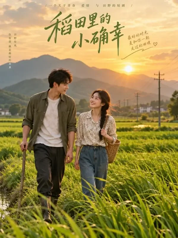 《稻香里的告白》- 黄豆影视田园爱情短剧封面 《稻香里的告白》- 黄豆影视田园爱情短剧封面